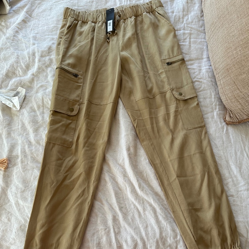 Banana Republic Tan Cargo Jogger